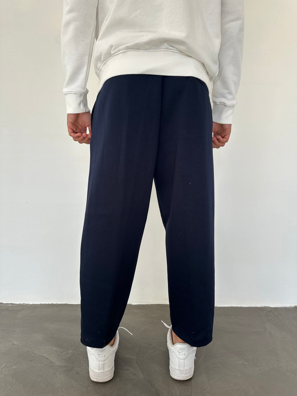PANTALONE SCUBA IN TESSUTO TECNICO Why Not Brand BLU