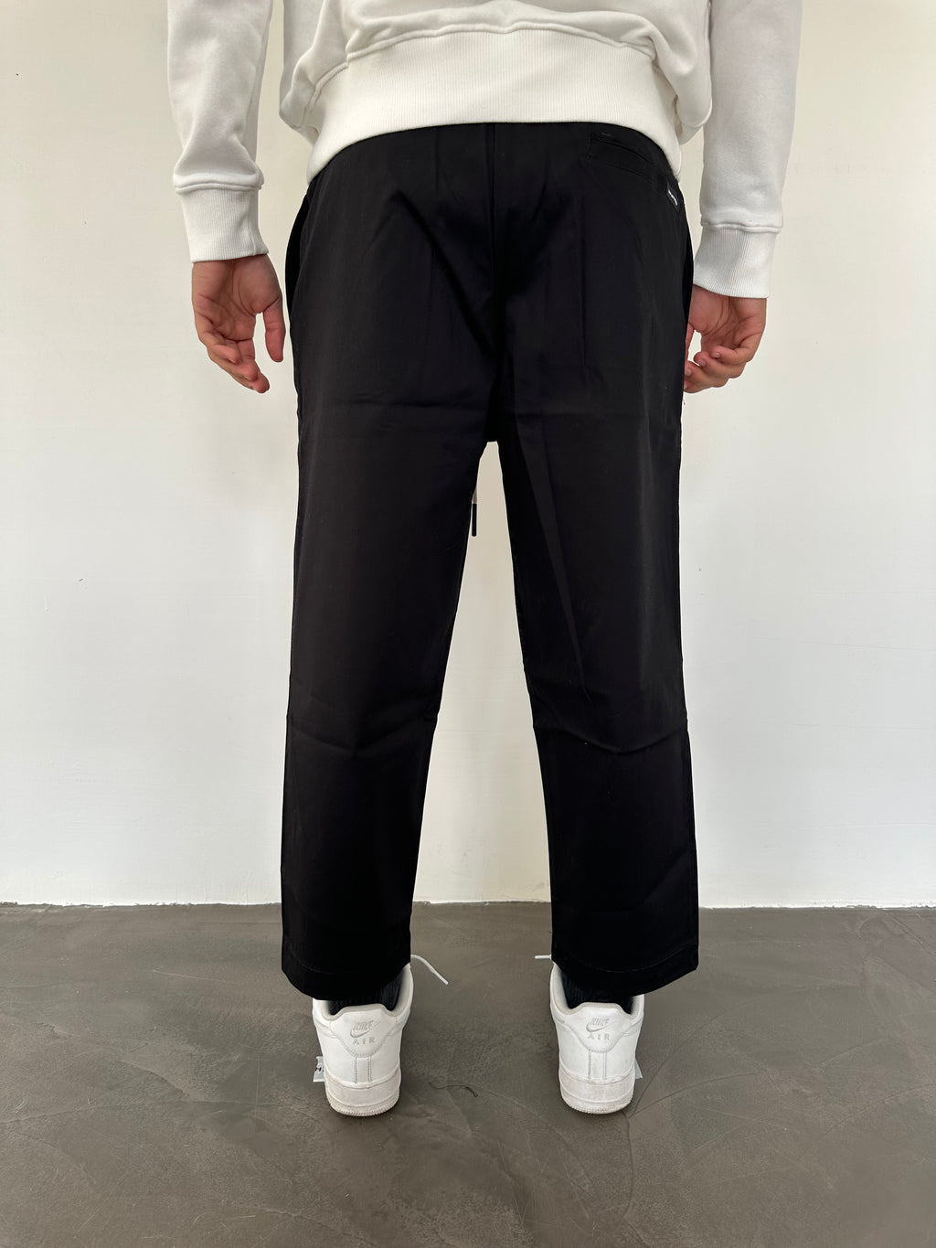 PANTALONE GABA SHIBUYA Why Not Brand NERO