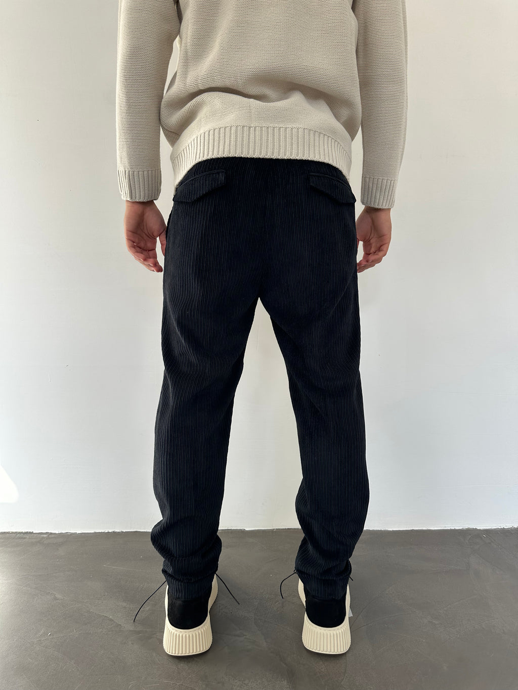 PANTALONE NEWMAN VELVET Why Not Brand BLU