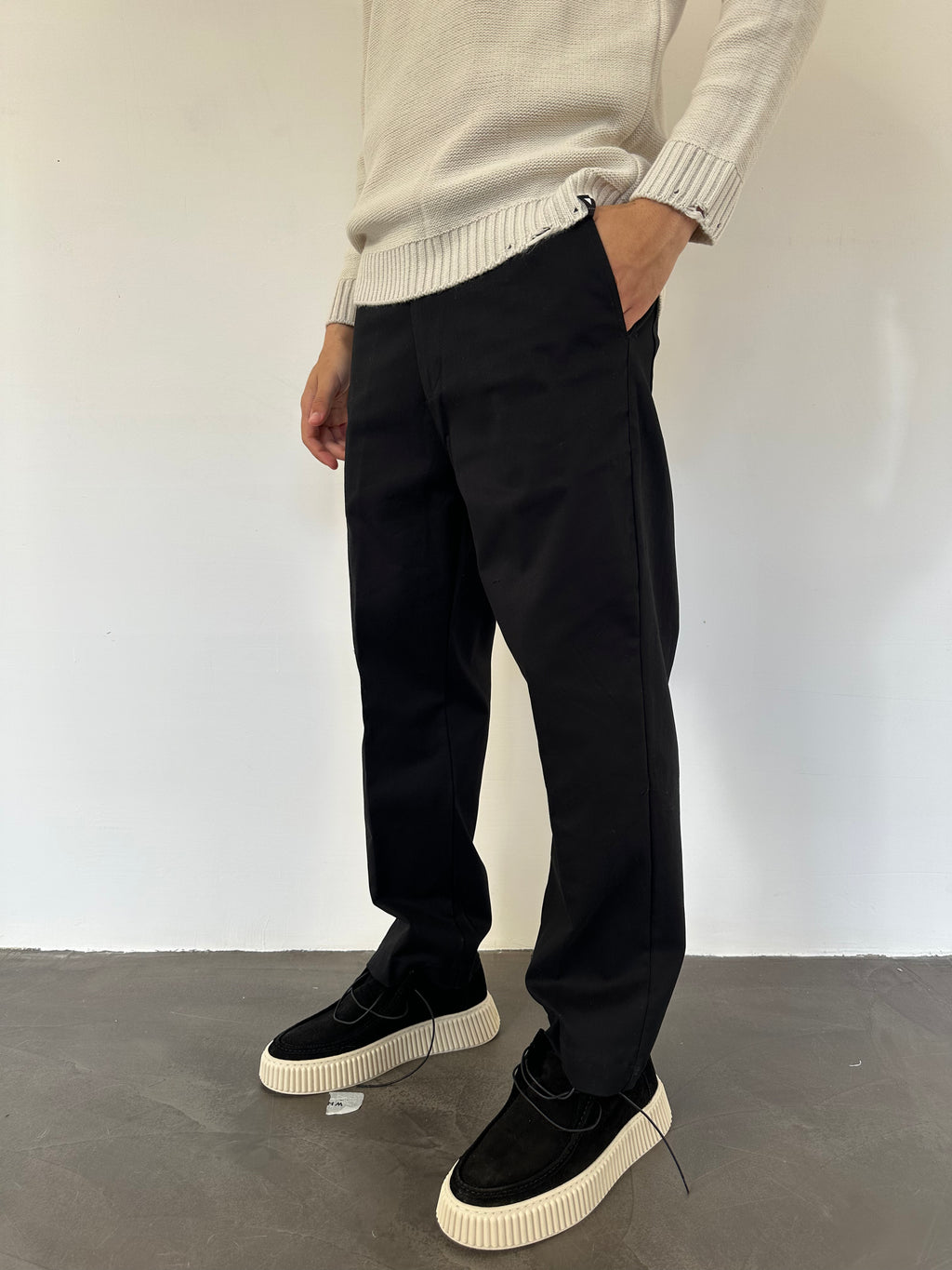 PANTALONE GABA Why Not Brand NERO