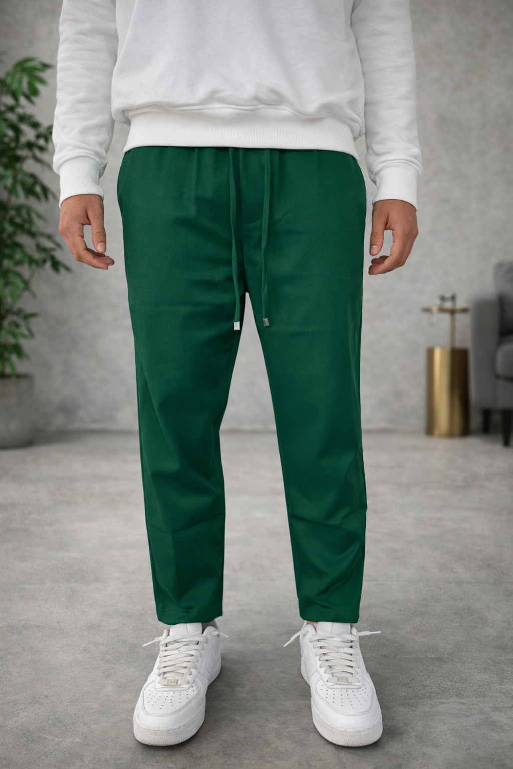 PANTALONE DEAN CON LACCIO Why Not Brand VERDE