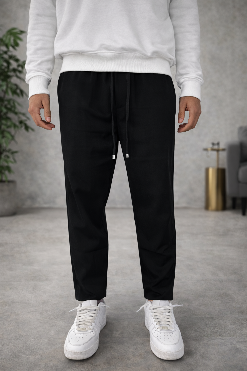PANTALONE DEAN CON LACCIO Why Not Brand NERO