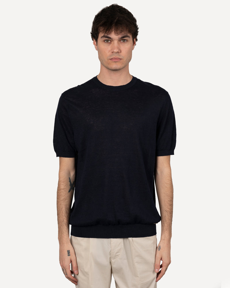 Tee in filo girocollo