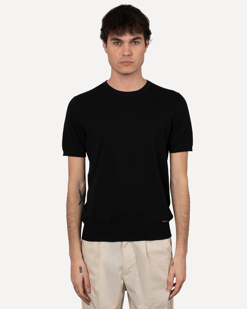 Tee in filo girocollo