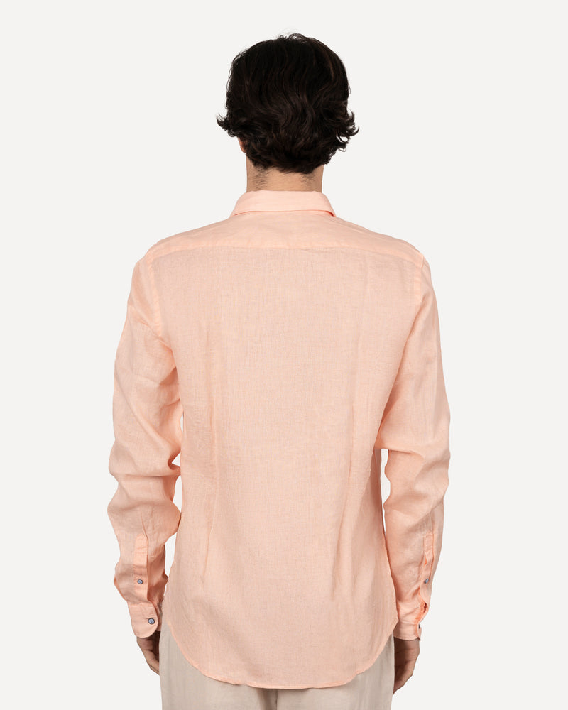 Camicia in lino collo italiano