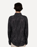 Camicia a manica lunga in viscosa