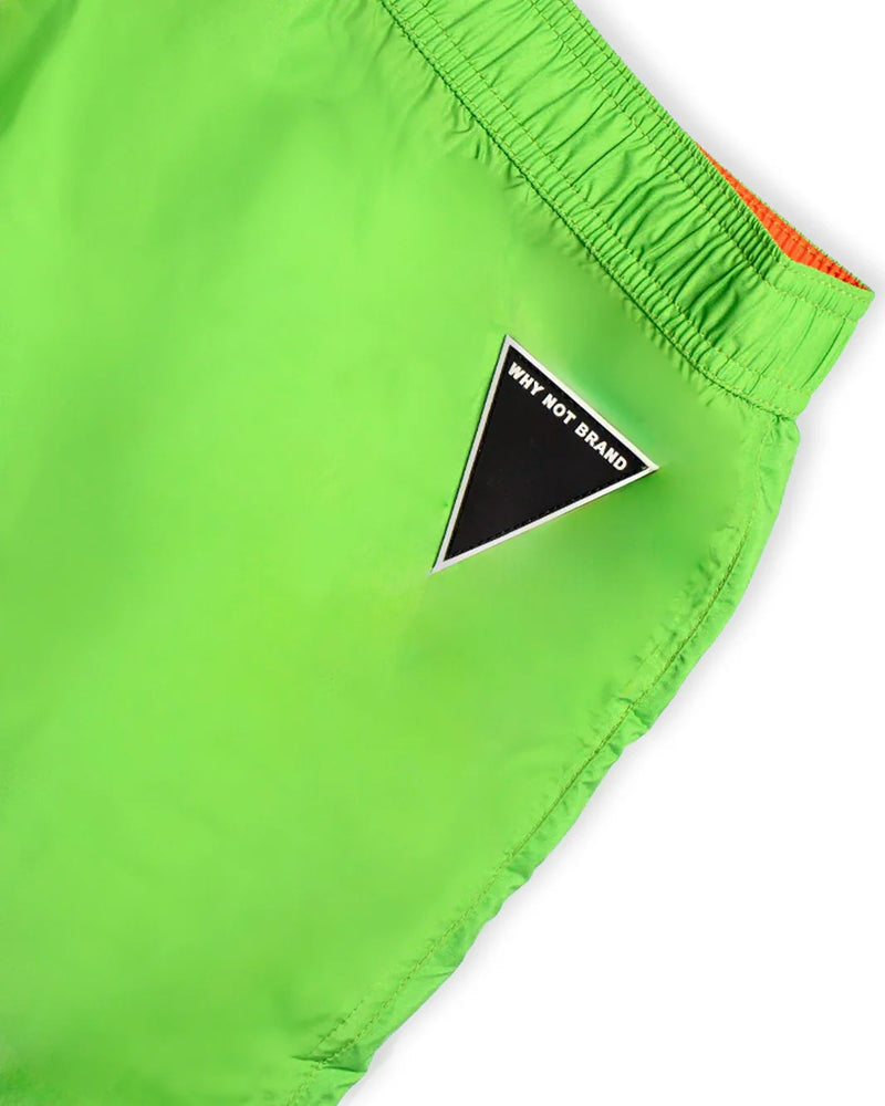 Costume con tasche termosaldate Verde Fluo