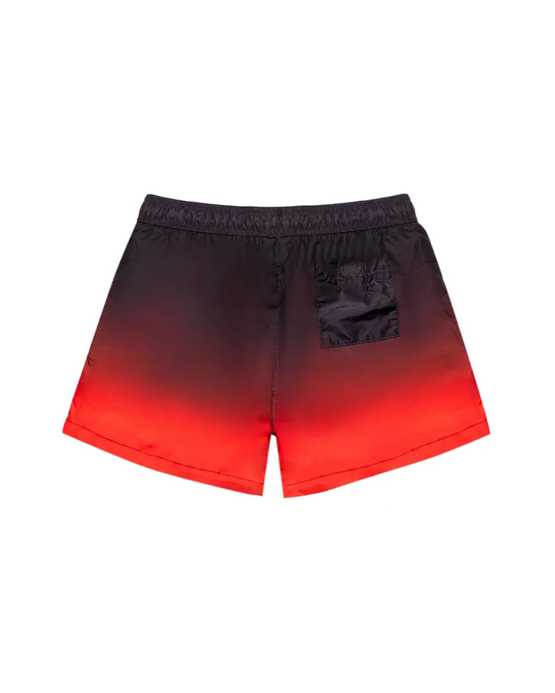 Costume sfumato Rosso/Nero