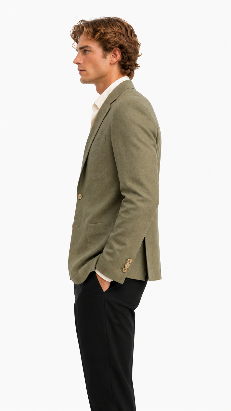 GIACCA SARTORIALE IN 100% LINO