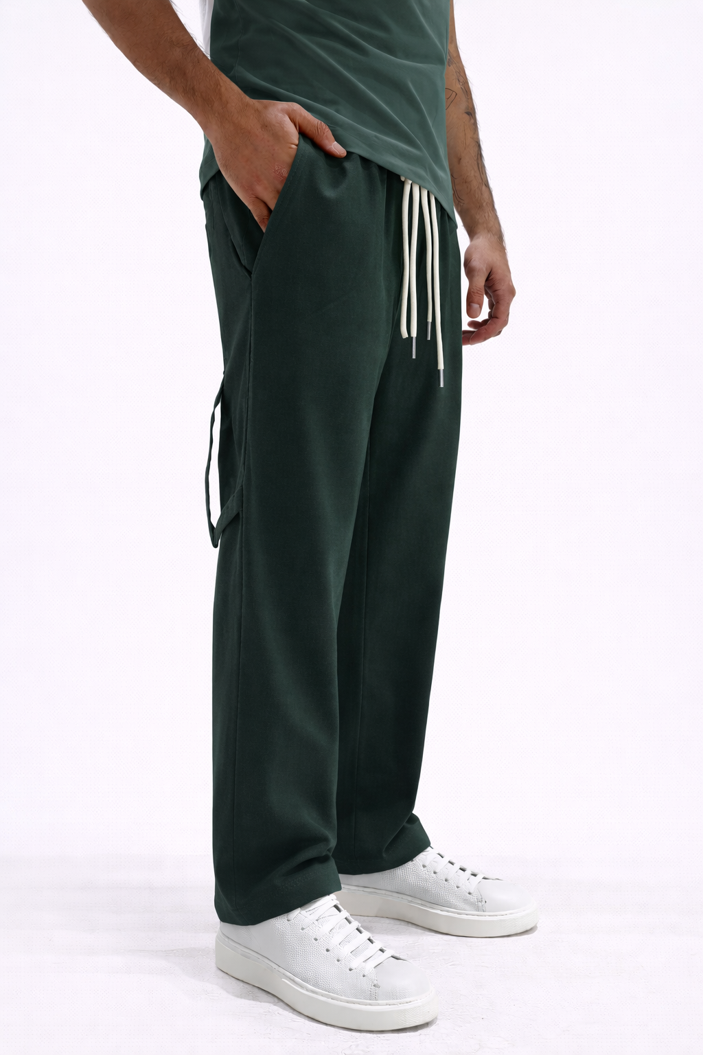 PANTALONE NIGATA COMFORT FIT CON LACCIO