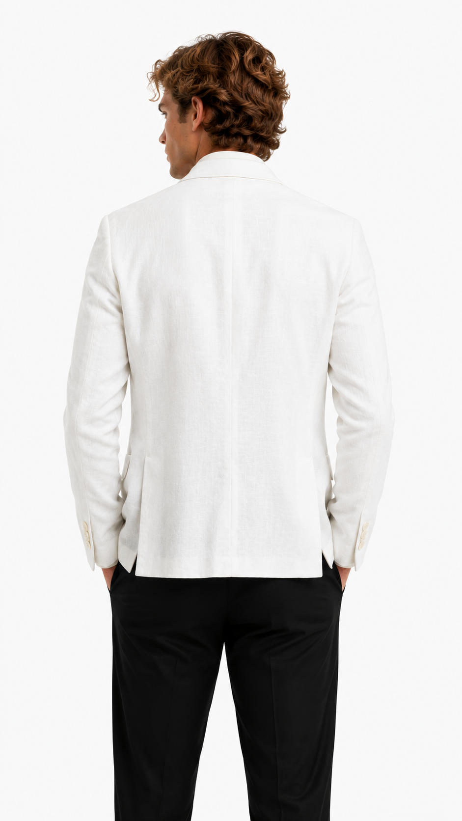 GIACCA SARTORIALE IN 100% LINO