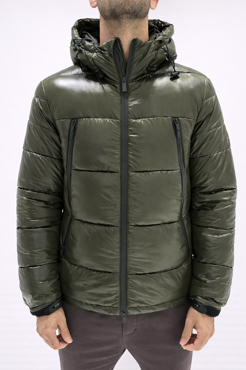 GIUBBOTTO PIUMINO CON TASCHE DOPPIOCURSORE