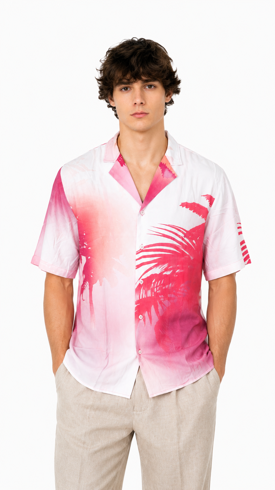 CAMICIA ORIZZONTE ROSA