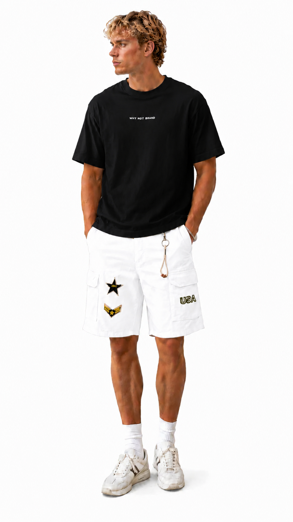 BERMUDA TASCONI CON PATCH