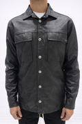 CAMICIA IN ECOPELLE