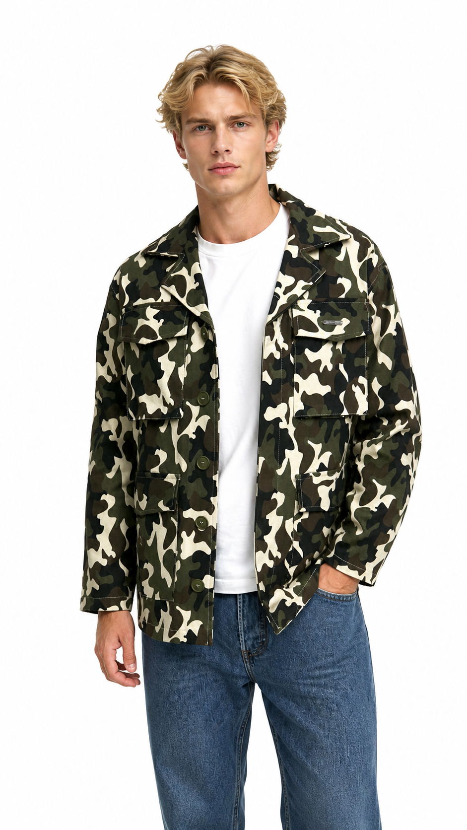 GIACCA SAHRIANA MILITARE