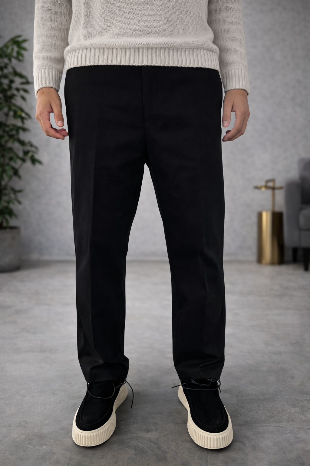 PANTALONE GABA Why Not Brand NERO