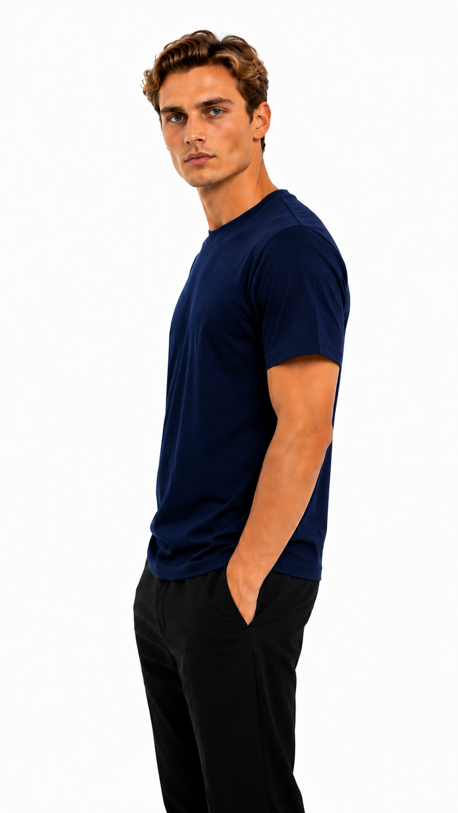 T-SHIRT IN FILO DI SCOZIA
