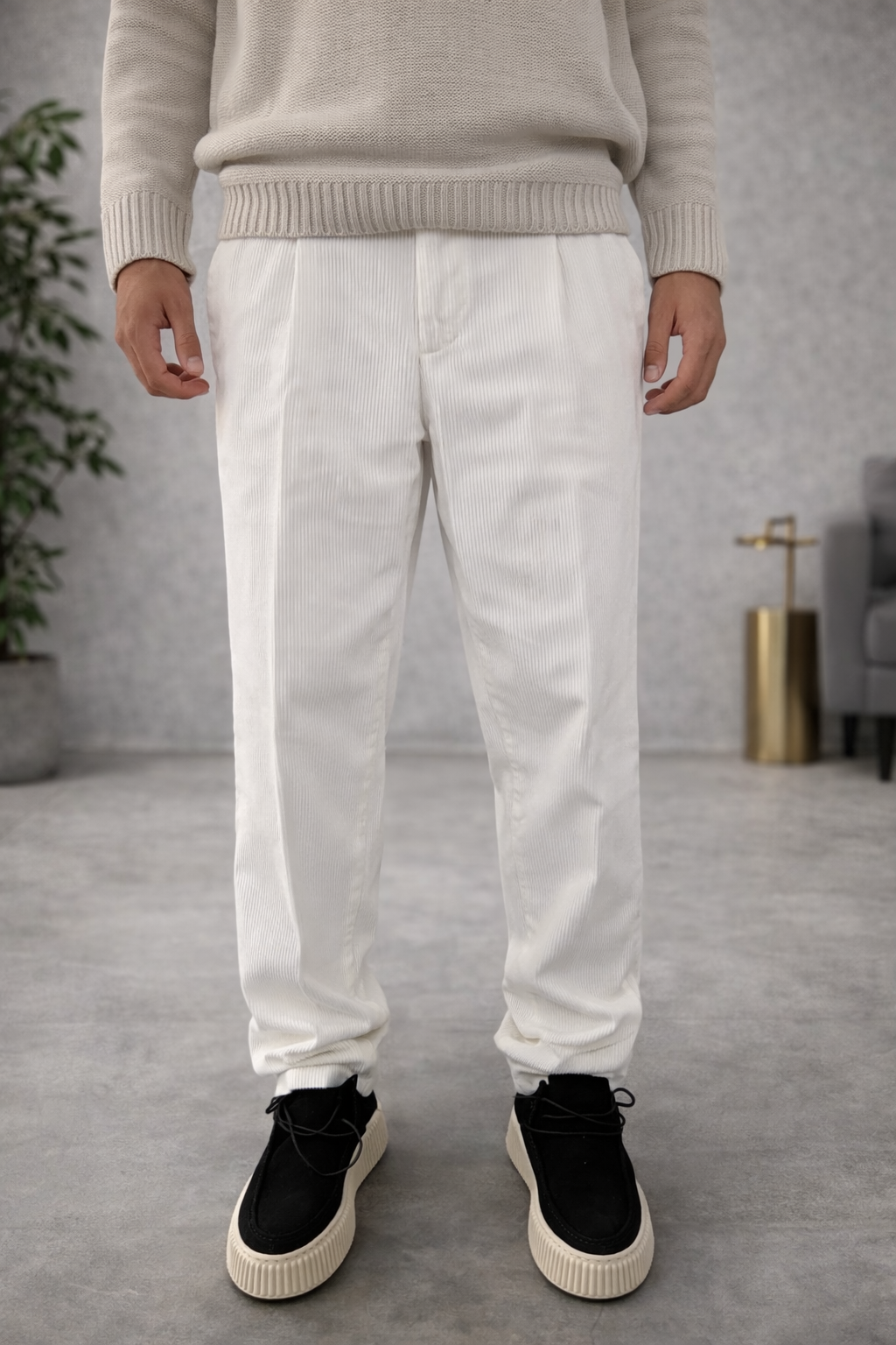 PANTALONE NEWMAN VELVET Why Not Brand PANNA PANNA