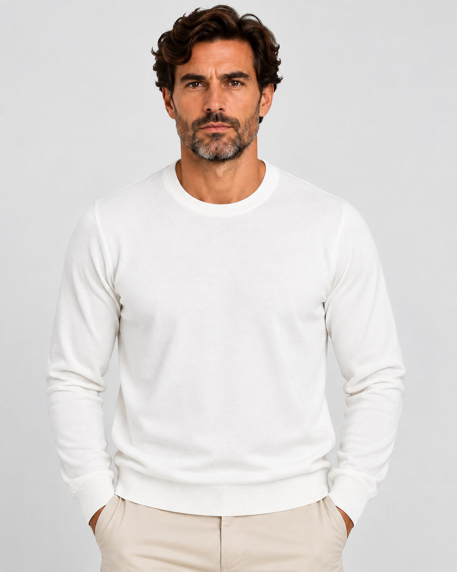 MAGLIONE GIROCOLLO IN FILO